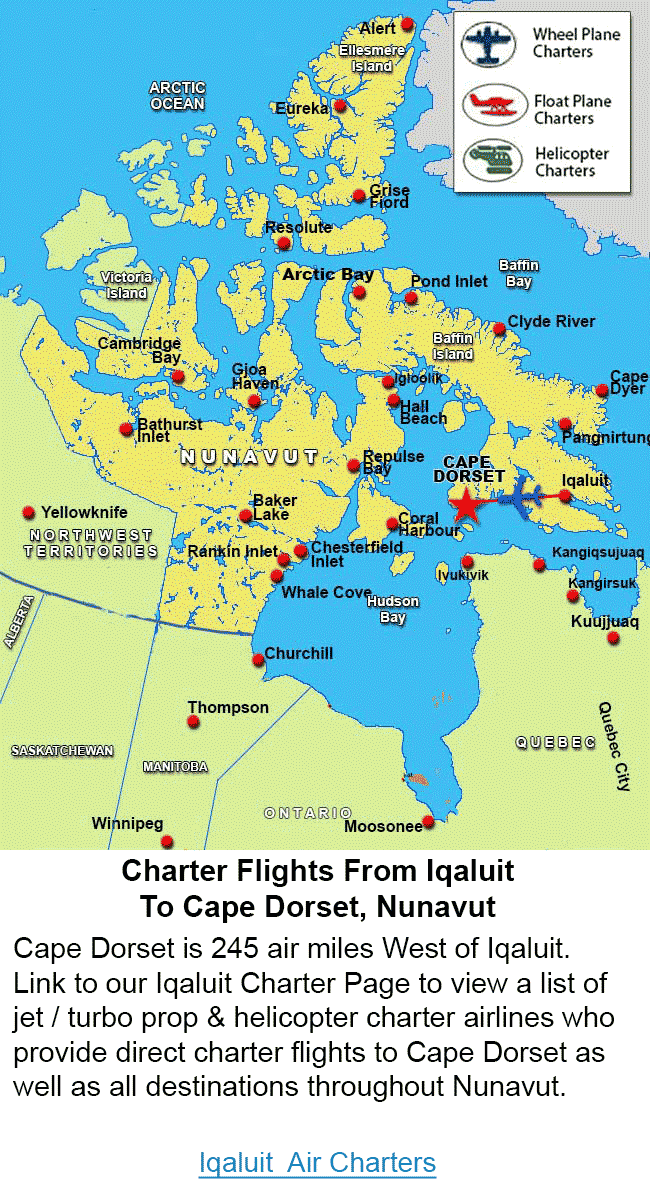 flights from iqaluit